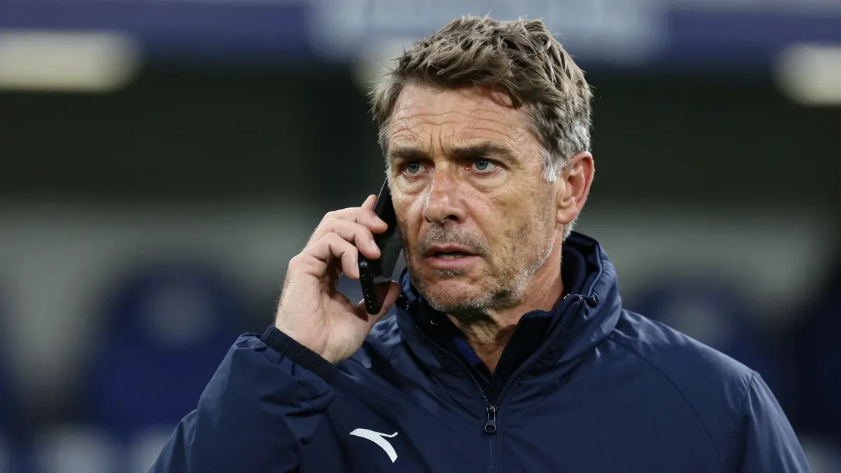 Dundee United manager Jim Goodwin was taken to hospital and could miss his side's Premiership match against Kilmarnock...